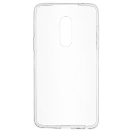 Силиконовый чехол для Meizu 15 Skinbox Slim Silicone 4People Прозрачный