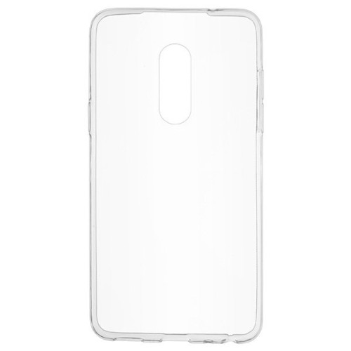 Силиконовый чехол для Meizu 15 Skinbox Slim Silicone 4People Прозрачный