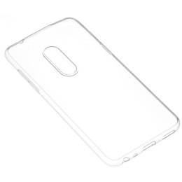 Силиконовый чехол для Meizu 15 Skinbox Slim Silicone 4People Прозрачный