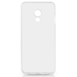 Силиконовый чехол для Meizu 15 Lite TPU 1мм Прозрачный глянцевый