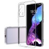 Силиконовый чехол для Meizu 18 TPU 1мм с защитой камеры Прозрачный глянцевый