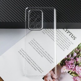 Силиконовый чехол для Meizu 18 Pro TPU 1мм с защитой камеры Прозрачный глянцевый