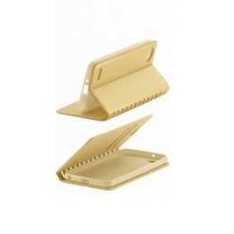 Чехол книжка для Meizu E3 Book Case Золотой