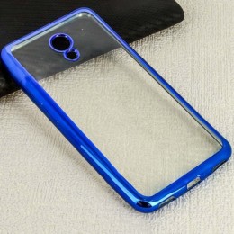 Силиконовый чехол для Meizu M5C Hallsen Синий