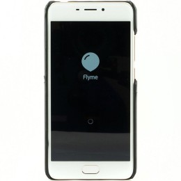 Чехол кожаный для Meizu M6 Чехольчикофф Leather Черный