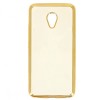 Силиконовый чехол для Meizu M6 Hallsen Золотой