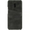 Чехол кожаный для Meizu M6 Note Чехольчикофф Leather Черный