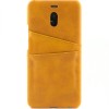 Чехол кожаный для Meizu M6 Note Чехольчикофф Leather Коричневый