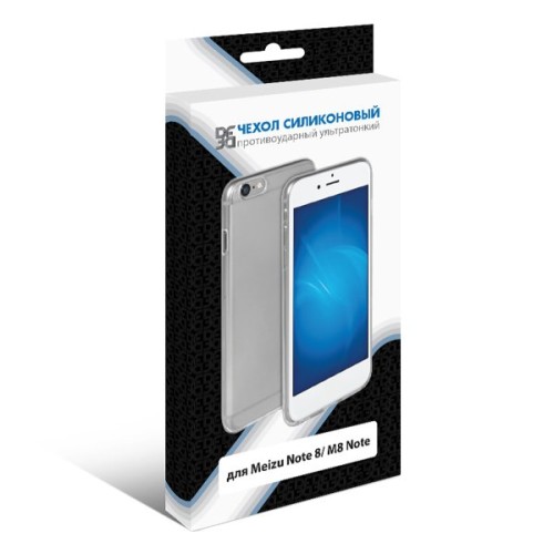 Силиконовый чехол для Meizu Note 8 DF mzCase-30 Прозрачный