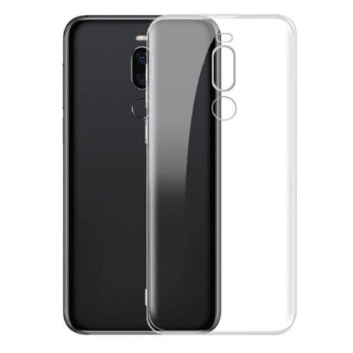 Силиконовый чехол для Meizu Note 8 TPU 1мм Прозрачный глянцевый