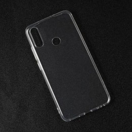 Силиконовый чехол для Meizu Note 9 TPU 1мм Прозрачный глянцевый