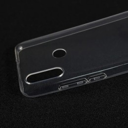 Силиконовый чехол для Meizu Note 9 TPU 1мм Прозрачный глянцевый