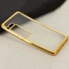 Силиконовый чехол для Meizu Pro 7 Hallsen Золотой