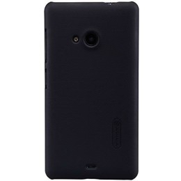 Чехол накладка для Microsoft Lumia 535 Dual Sim Nillkin Super Frosted Shield черный