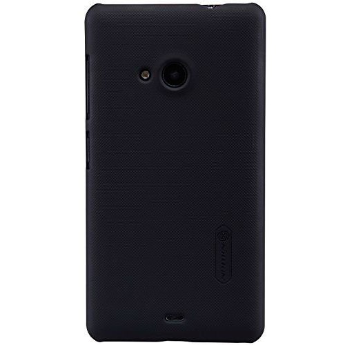 Чехол накладка для Microsoft Lumia 535 Dual Sim Nillkin Super Frosted Shield черный