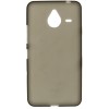 Силиконовый чехол для Microsoft Lumia 640 XL TPU серый матовый