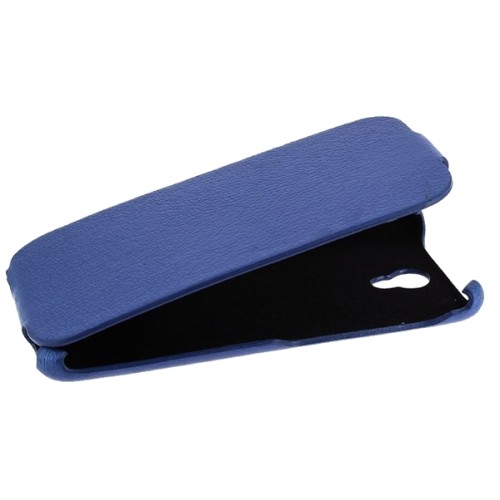 Чехол книжка для Microsoft Lumia 640 XL Armor Case Slim синий