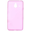 Силиконовый чехол для Microsoft Lumia 640 XL TPU 0.5мм розовый глянцевый