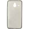 Силиконовый чехол для Microsoft Lumia 640 XL TPU 0.5мм серый глянцевый