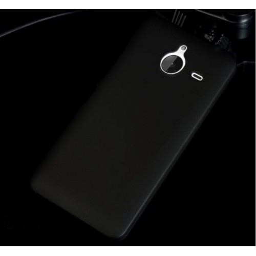 Чехол накладка для Microsoft Lumia 640 XL skinBOX Shield 4People Черный