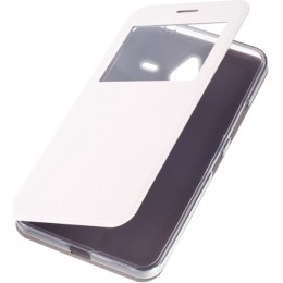 Чехол книжка для Microsoft Lumia 640 XL Skinbox Lux AW белый