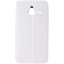Чехол книжка для Microsoft Lumia 640 XL Skinbox Lux AW белый