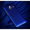 Чехол накладка для Microsoft Lumia 640 XL skinBOX Shield 4People Синий