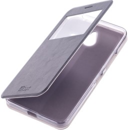 Чехол книжка для Microsoft Lumia 640 XL Skinbox Lux AW черный