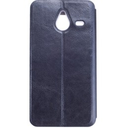 Чехол книжка для Microsoft Lumia 640 XL Skinbox Lux AW черный