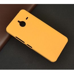 Чехол накладка для Microsoft Lumia 640 XL skinBOX Shield 4People Желтый