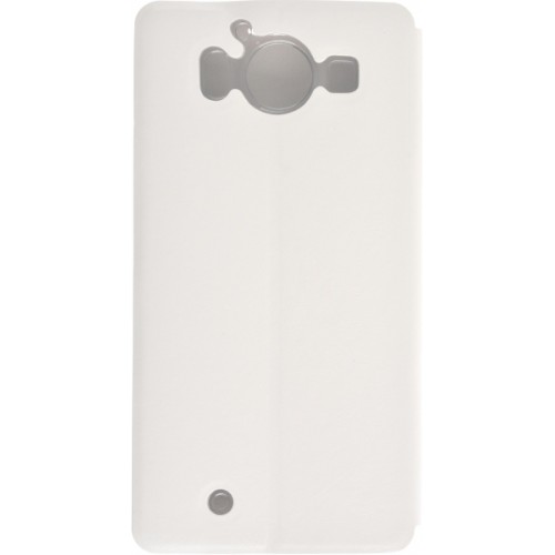 Чехол книжка для Microsoft Lumia 950 Skinbox Lux Белый