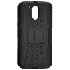 Чехол накладка для Motorola Moto E Gen.4 Plus Skinbox Defender case Черный