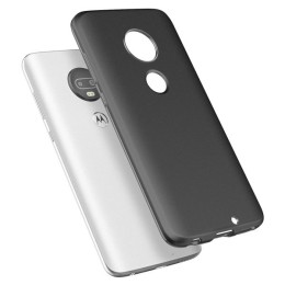 Силиконовый чехол для Motorola Moto G7 TPU 0.8мм Черный матовый