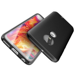 Силиконовый чехол для Motorola Moto G7 TPU 0.8мм Черный матовый