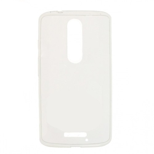 Силиконовый чехол для Motorola Moto X Play TPU 0.3мм Прозрачный глянцевый