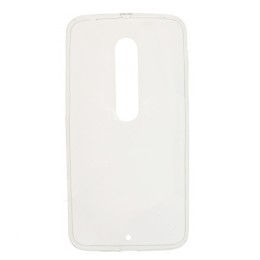 Силиконовый чехол для Motorola Moto X Style TPU 0.3мм Прозрачный глянцевый