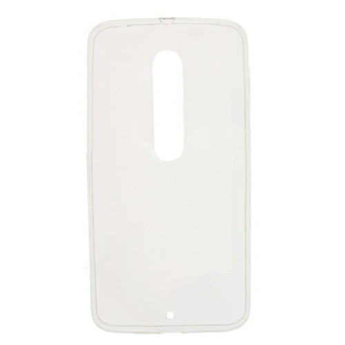 Силиконовый чехол для Motorola Moto X Style TPU 0.3мм Прозрачный глянцевый