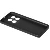 Силиконовый чехол для OnePlus 10T Ace Pro TPU 1мм с защитой камеры Черный
