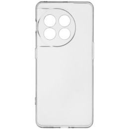 Силиконовый чехол для OnePlus 11 TPU 1мм с защитой камеры Прозрачный