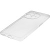 Силиконовый чехол для OnePlus 11 TPU 1мм с защитой камеры Прозрачный