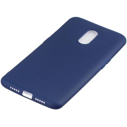 Силиконовый чехол для OnePlus 7 TPU 1мм Синий матовый