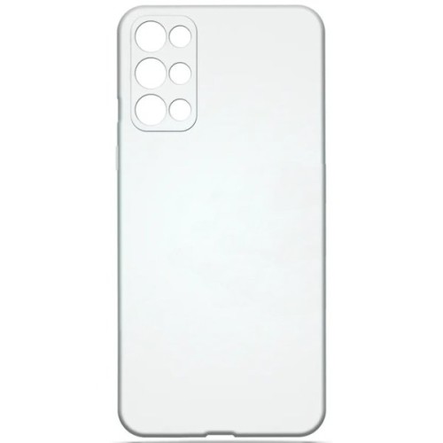 Силиконовый чехол для OnePlus 9R TPU 1мм с защитой камеры Прозрачный