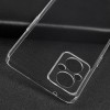 Силиконовый чехол для OnePlus Nord N20 TPU 1мм с защитой камеры Прозрачный