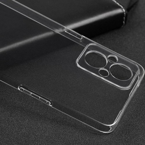 Силиконовый чехол для OnePlus Nord N20 TPU 1мм с защитой камеры Прозрачный