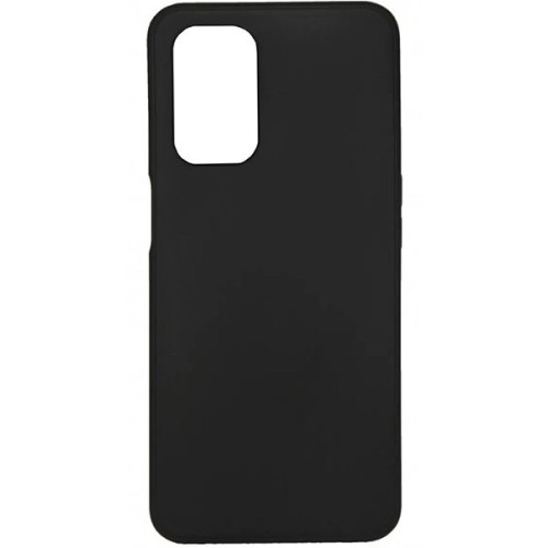 Силиконовый чехол для OnePlus Nord N200 TPU 1мм Черный матовый
