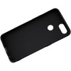 Силиконовый чехол для Oppo A12 TPU 1мм Черный матовый