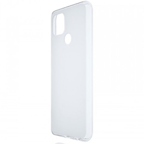Силиконовый чехол для Oppo A15s TPU 1мм Прозрачный глянцевый