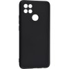 Силиконовый чехол для Oppo A15s TPU 1мм с защитой камеры Черный