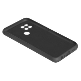 Силиконовый чехол для Oppo A15s DF o 09 Черный