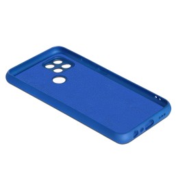 Силиконовый чехол для Oppo A15s DF o 09 Синий
